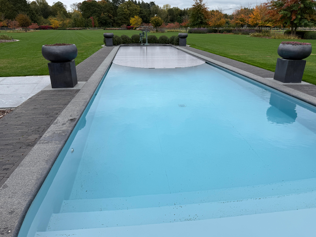 Renovatie zwembad 25 meter in Liezele