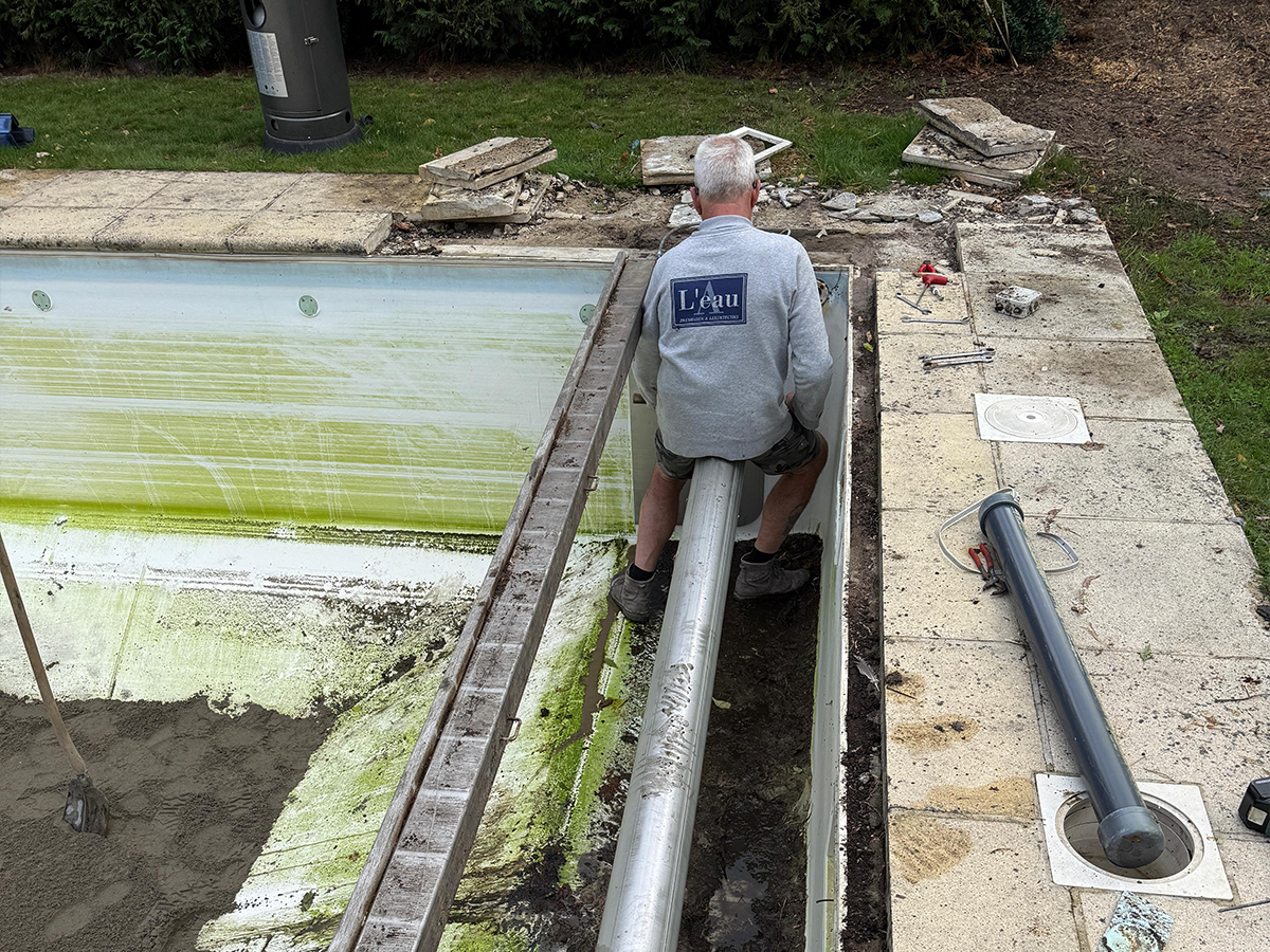 Renovatie zwembad groepspraktijk Boom